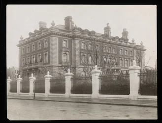 The Andrew Carnegie Mansion from 5th Avenue at 91st Street, New York
